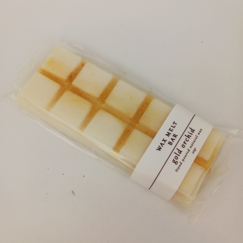 Wax melt bar gold orchid