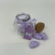 Wax melts σε βαζάκι με άρωμα πούδρας