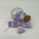 Wax melts σε βαζάκι με άρωμα πούδρας