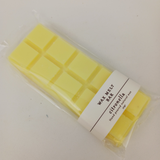 Wax melt bar citronella