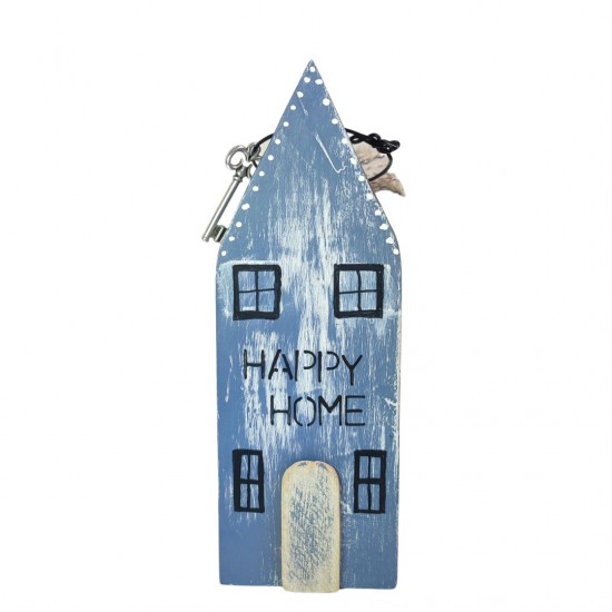 Ξύλινο σπιτάκι ζωγραφιστό 'Happy Home'