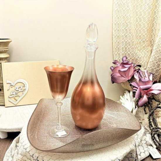 Σετ κουμπάρου rose gold