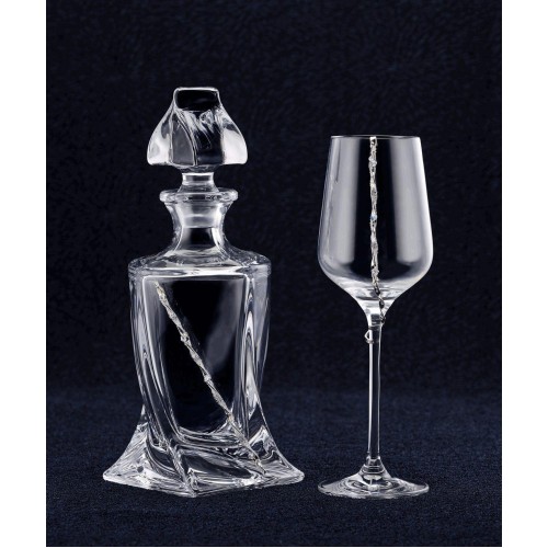 Σετ κουμπάρου silver plated